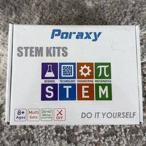 New Poraxy Stem Kits Build Your Own Wooden Model Mechanical Dinosaurs DIY 8+